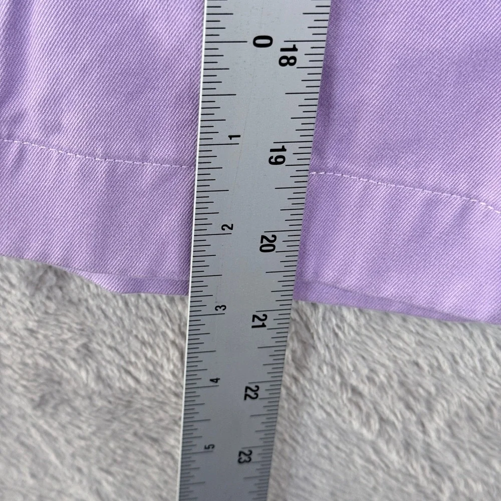 Brooks Brothers Chino Shorts Mens 40 Purple Lavender Cotton‎ Twill Flat Front